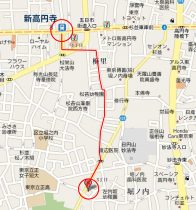 ジョイフル新高円寺-地図1
